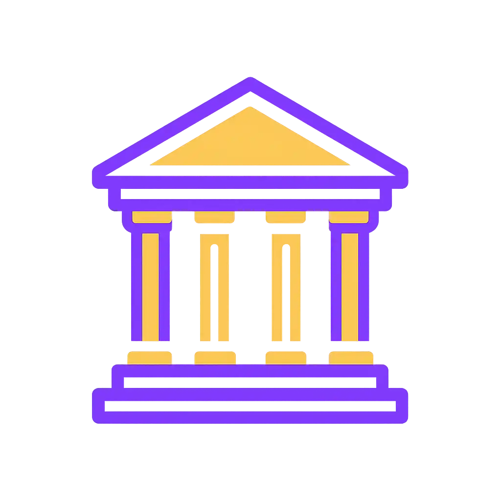 Bank transfer payment icon